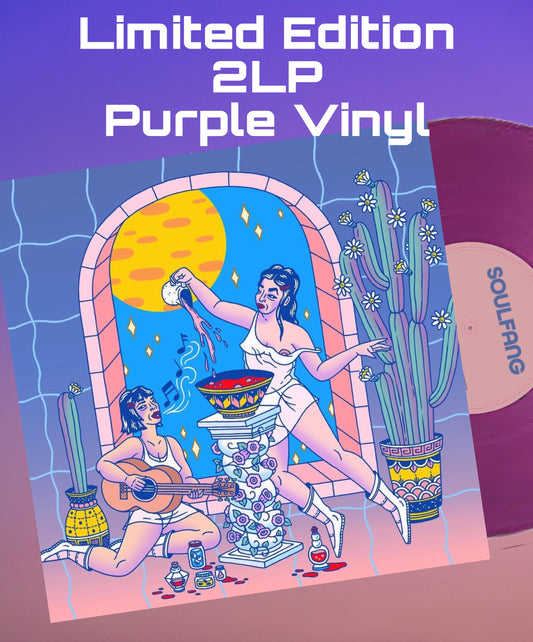 SoulFang "Passions, Potions, Wicked Lullabies" 2LP Purple Vinyl PRE-ORDER (SHIPS JUNE 2024)