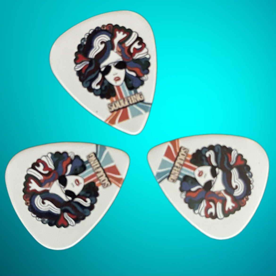 SoulFang guitar picks (set of 3)